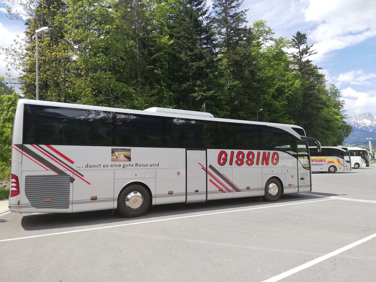 Luxusbusse von Gissing Reisen
